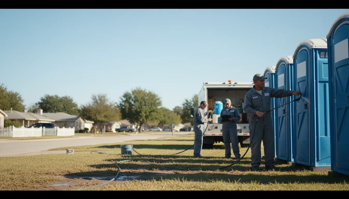 Long-Term Portable Toilet Rental in Bishop, GA near me